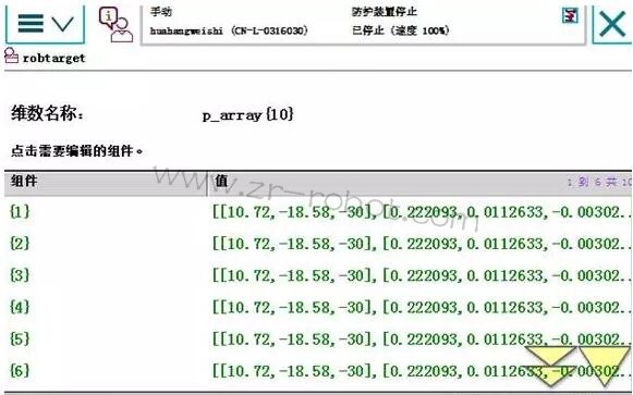 ABB機器人如何創(chuàng)建數(shù)組